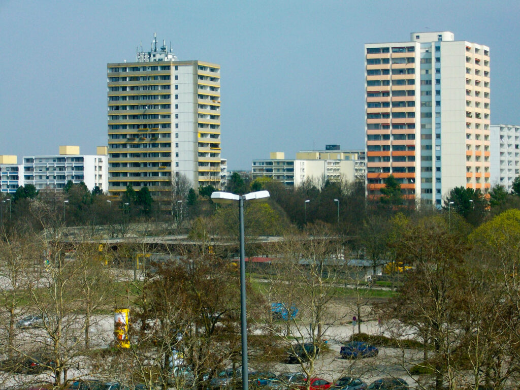 Zwillingstürme in Neuperlach