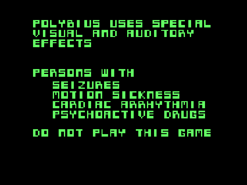 Polybius-Warnung